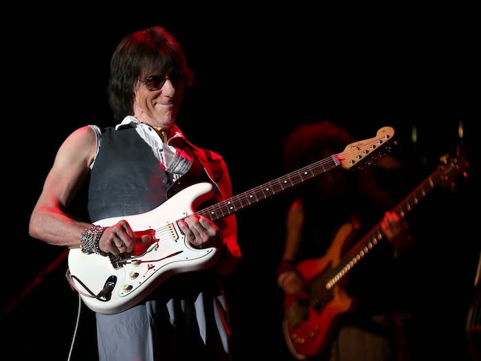 Jeff Beck Playing Guitar