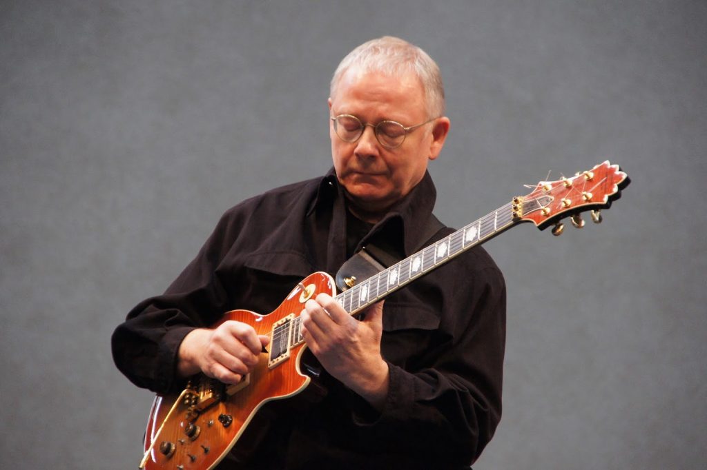 Robert Fripp Playing Guitar